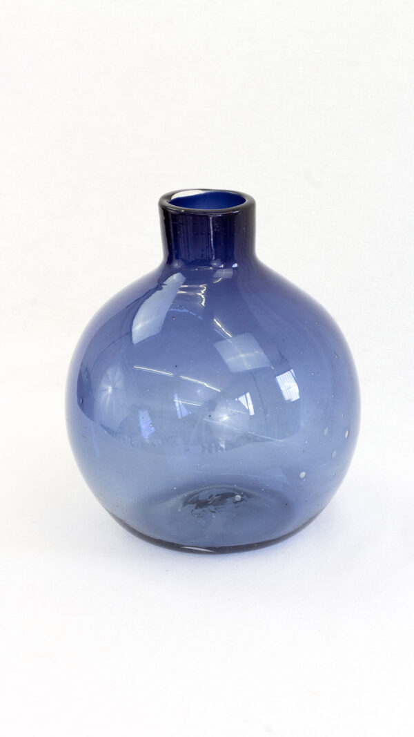 Botella bola mini azul