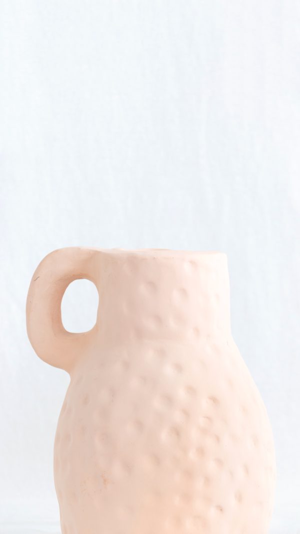 Terracotta texture vase - Image 6