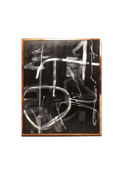 Cuadro Reflejos Negro