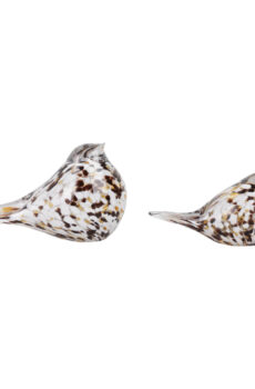 Noreen Artisan blown glass birds