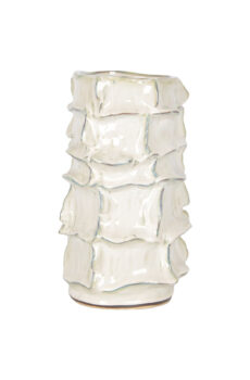 Leoben Small White Vase