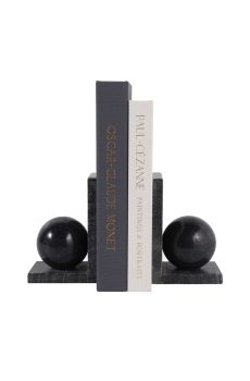 Bookends with 3" orb