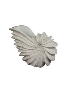 Florero abanico bco