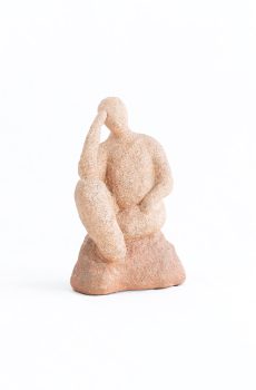 Thinking on rock terracota