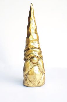 Santa nomo hoja oro